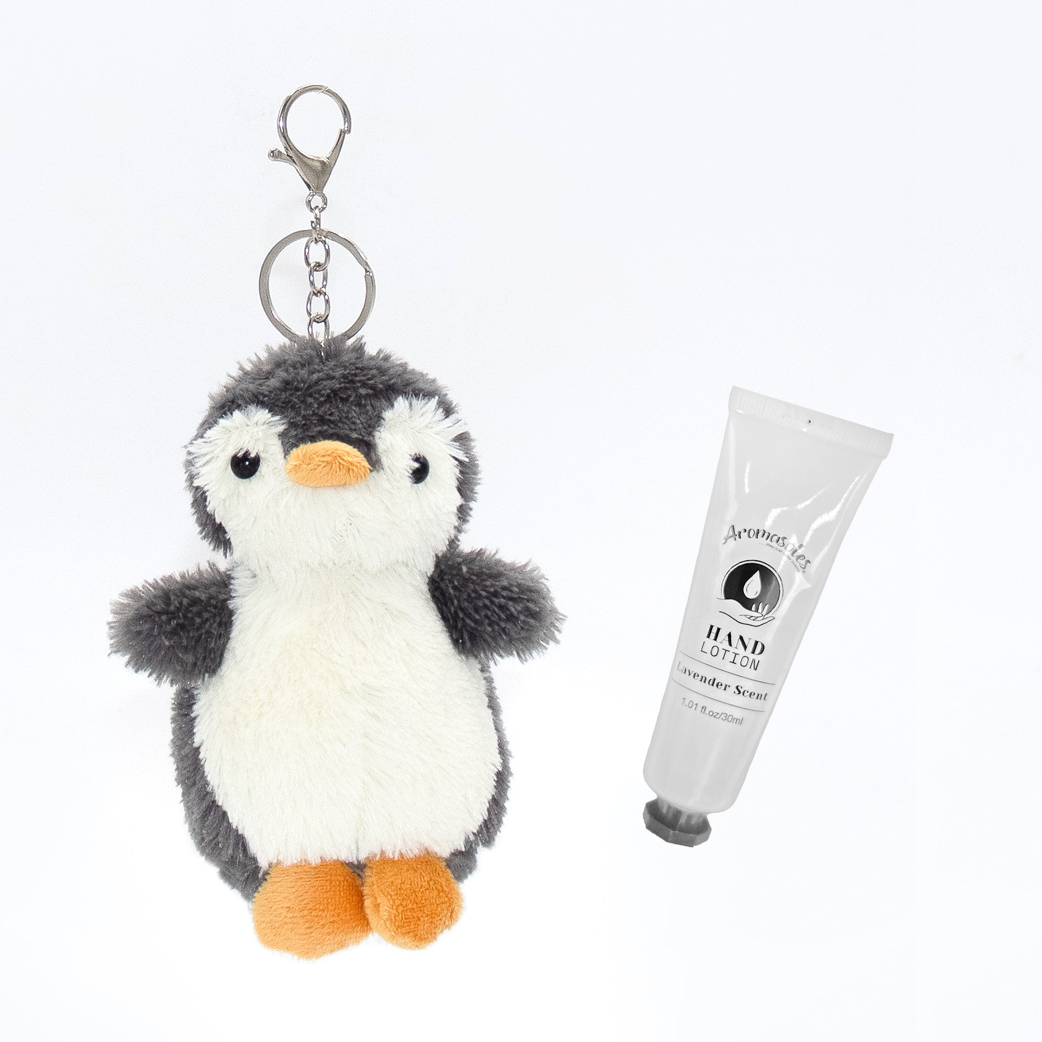 Scented Plush Christmas Teddy Bear Keychain – Vanilla Infused Mini