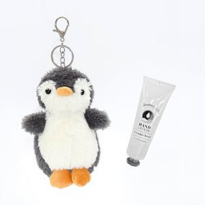 Scented Plush Christmas Teddy Bear Keychain – Vanilla Infused Mini Bear with Santa Hat & Scarf, Cute Bag Charm and Holiday Gift Accessory