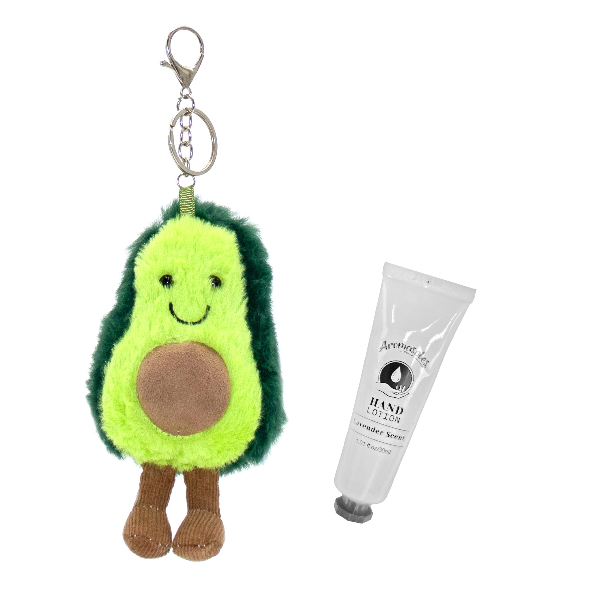 Plush Fried Egg Keychain – Vanilla Scented Cute Stuffed Food Bag Charm with Smile Face, Fun Gift Accessory for Backpacks, Purses & Keys
