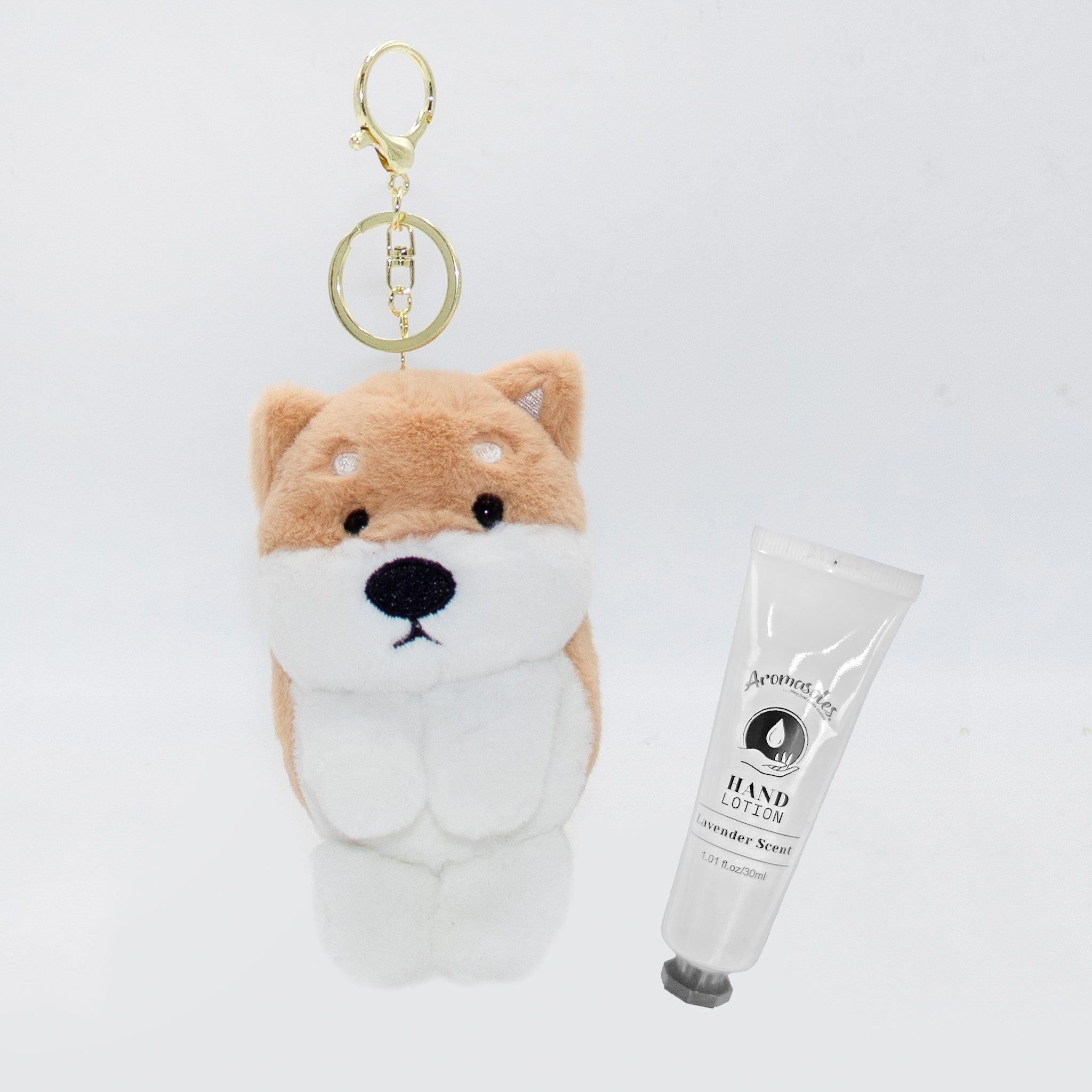 Plush Pink Bunny Keychain – Lavender Scented Cute Stuffed Animal