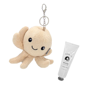 Plush Pink Bunny Keychain – Lavender Scented Cute Stuffed Animal Bag Charm with Long Ears, Fun Gift Accessory for Backpacks, Purses & Keys
