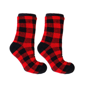 Men’s Double Layer Socks, Bourbon Infused | Red