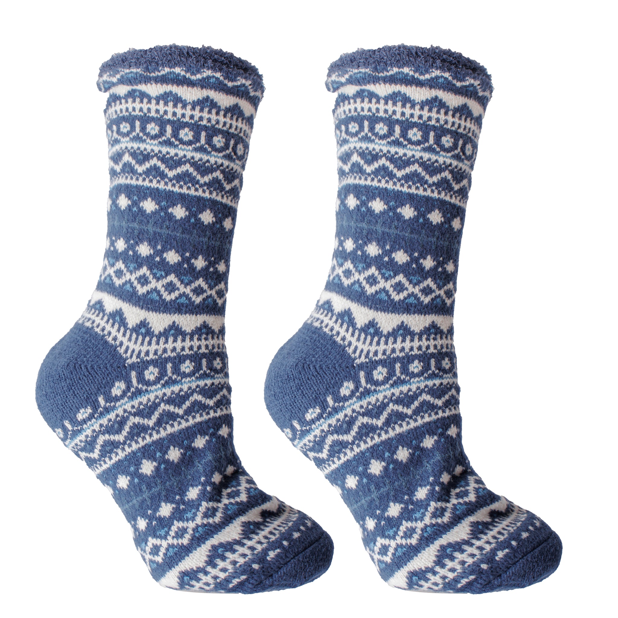 Men’s Nordic Double Layer Sock | Vanilla and Shea Butter Infused | Navy