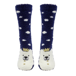 Fluffy Chenille Socks - Lavender infused | MinxNY