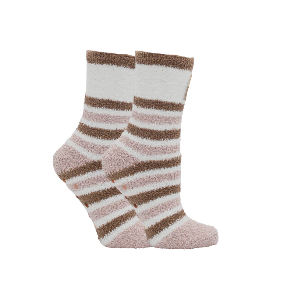 Fluffy Chenille Socks - Lavender infused | MinxNY