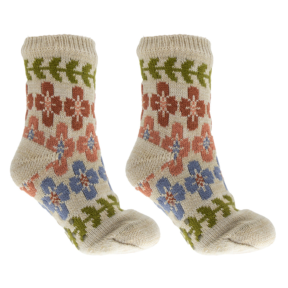 Lavendar & Shea Butter Infused Lounge socks w/sachet | Aromasoles