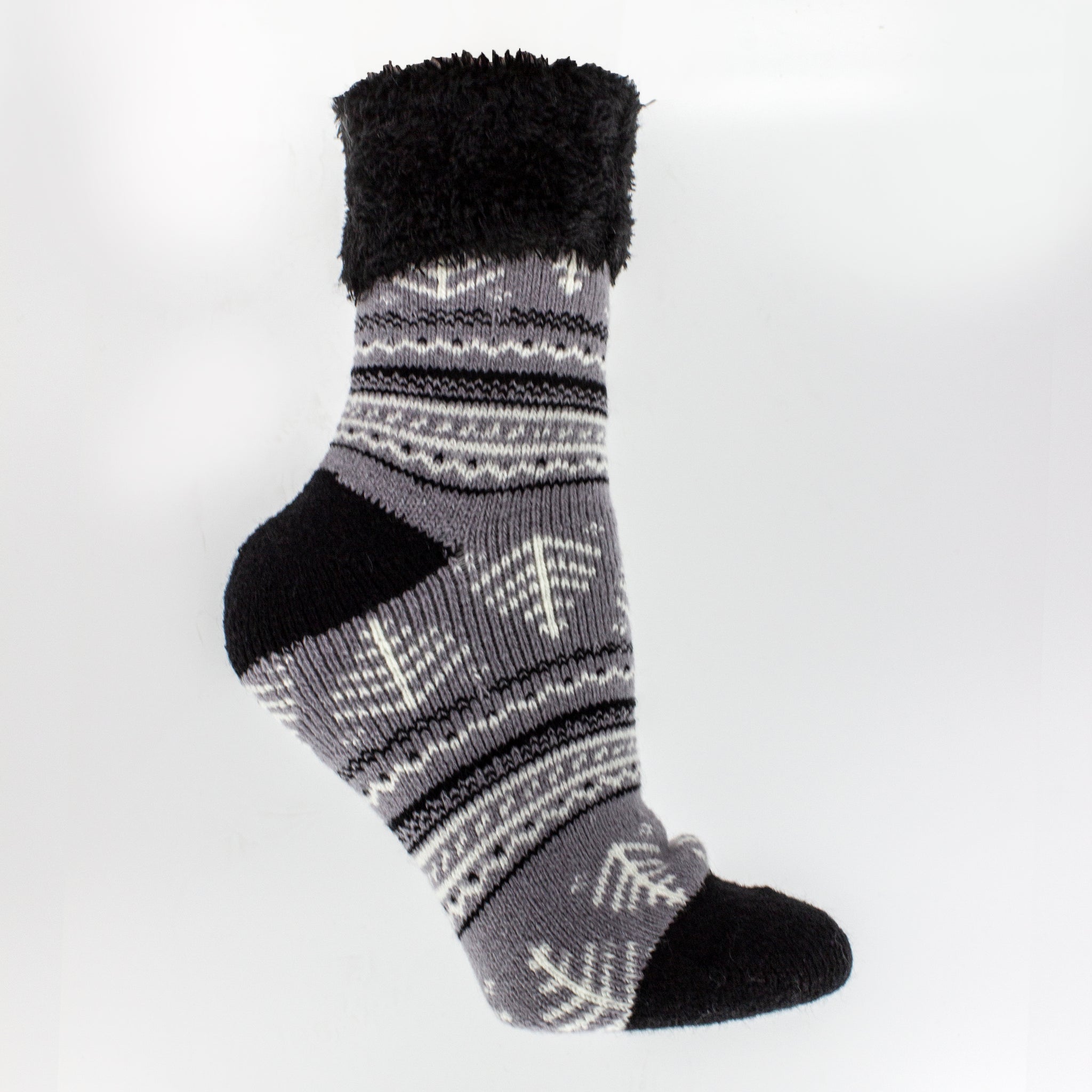 Chalet Infused Slipper Socks, w/AromaStone