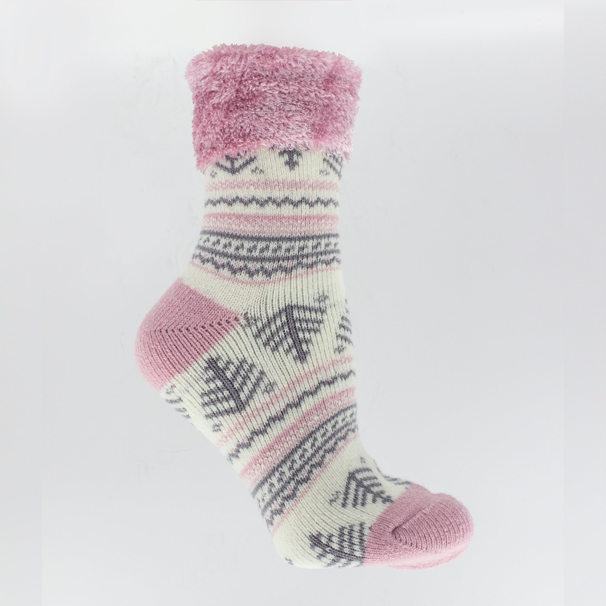 Chalet Infused Slipper Socks, w/AromaStone