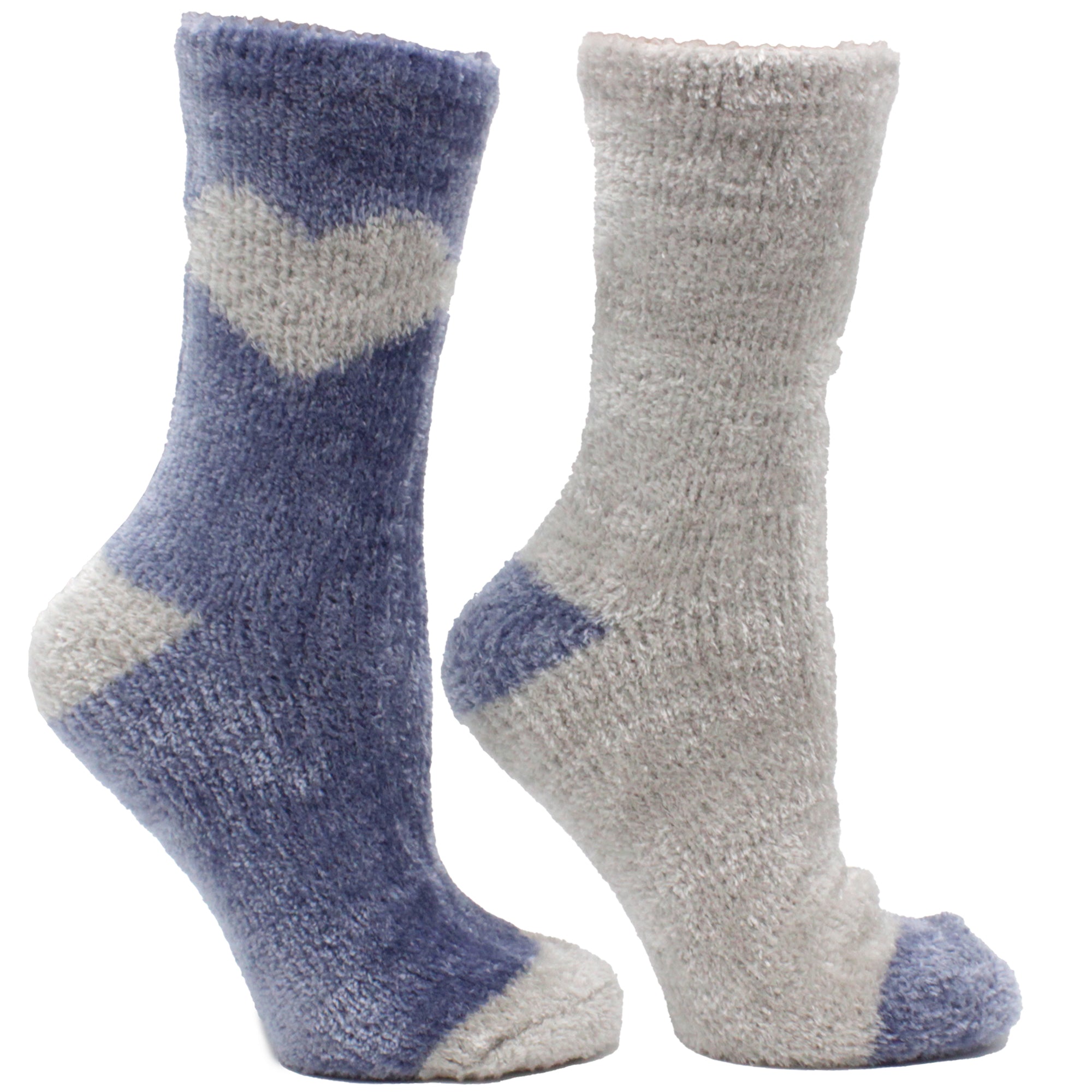 Premium Slipper Socks Pair Pack Velvet,Rose and Shea Butter Infused - Sparkling, - Sparkling grape | MinxNY