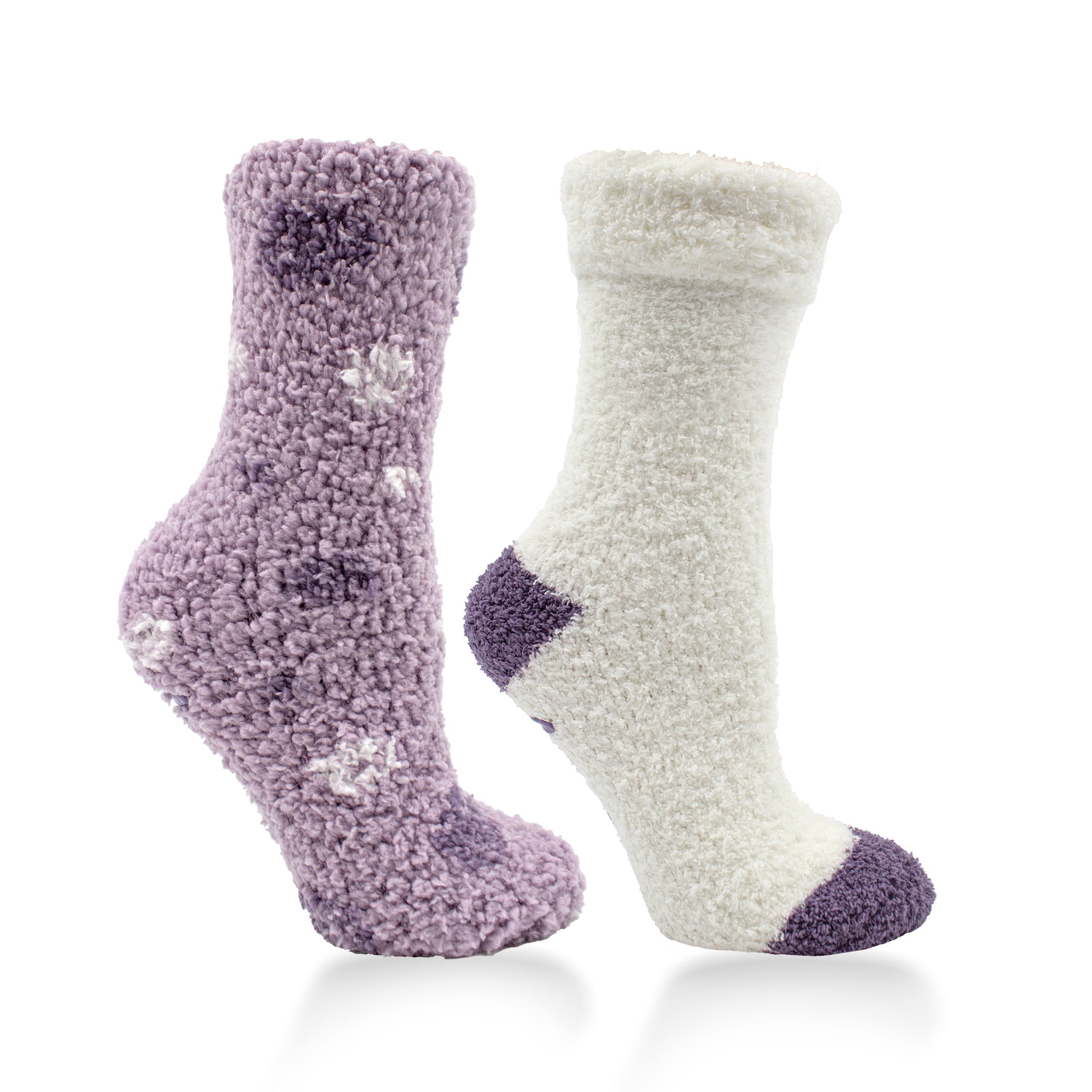 Lush N Plush 2 pack slipper socks - Lavender N Shea Butter